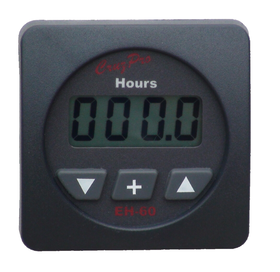 EH60 Digital Engine Hours and Elapsed Time Gauge with Maintenance Alarm