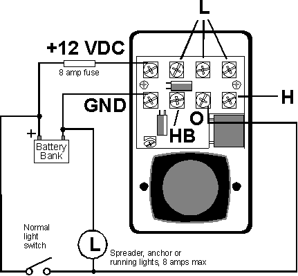 LA20 Internal Connection Diagram
