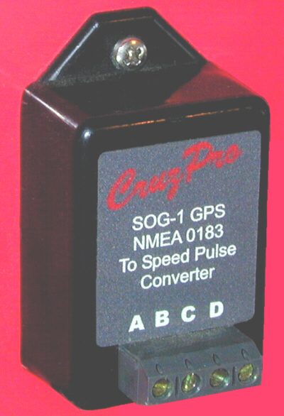 CruzPro SOG-1 GPS NMEA to Paddlewheel output converter