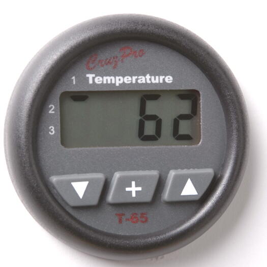T65 Three Zone Temperature gauge
