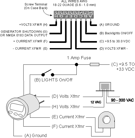 VAF60 Connection Diagram